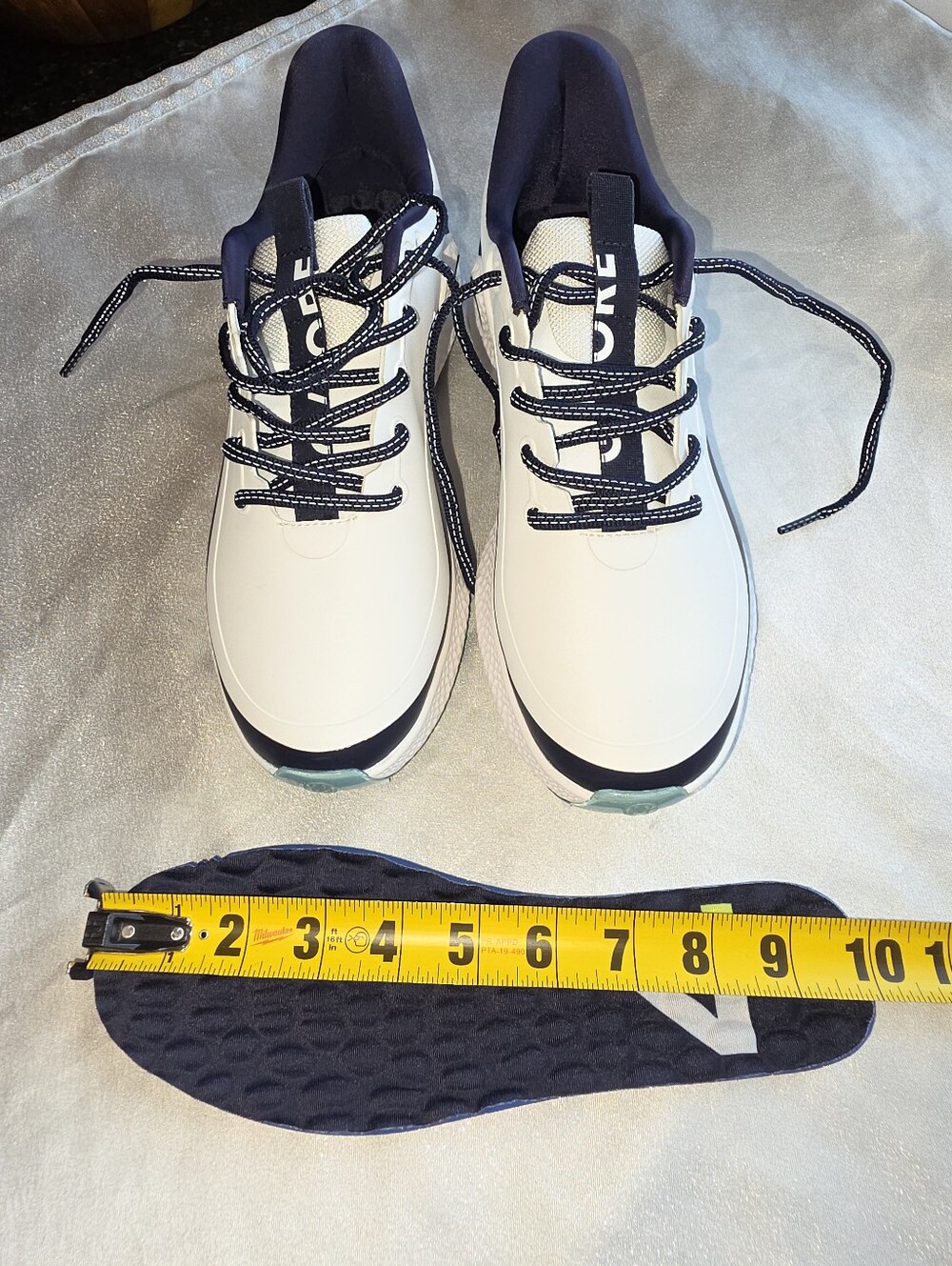 G/FORE MG4+ O2 G/LOCK Ladies Golf Shoes in Snow/Twilight Sz 9 - Picture 12 of 14